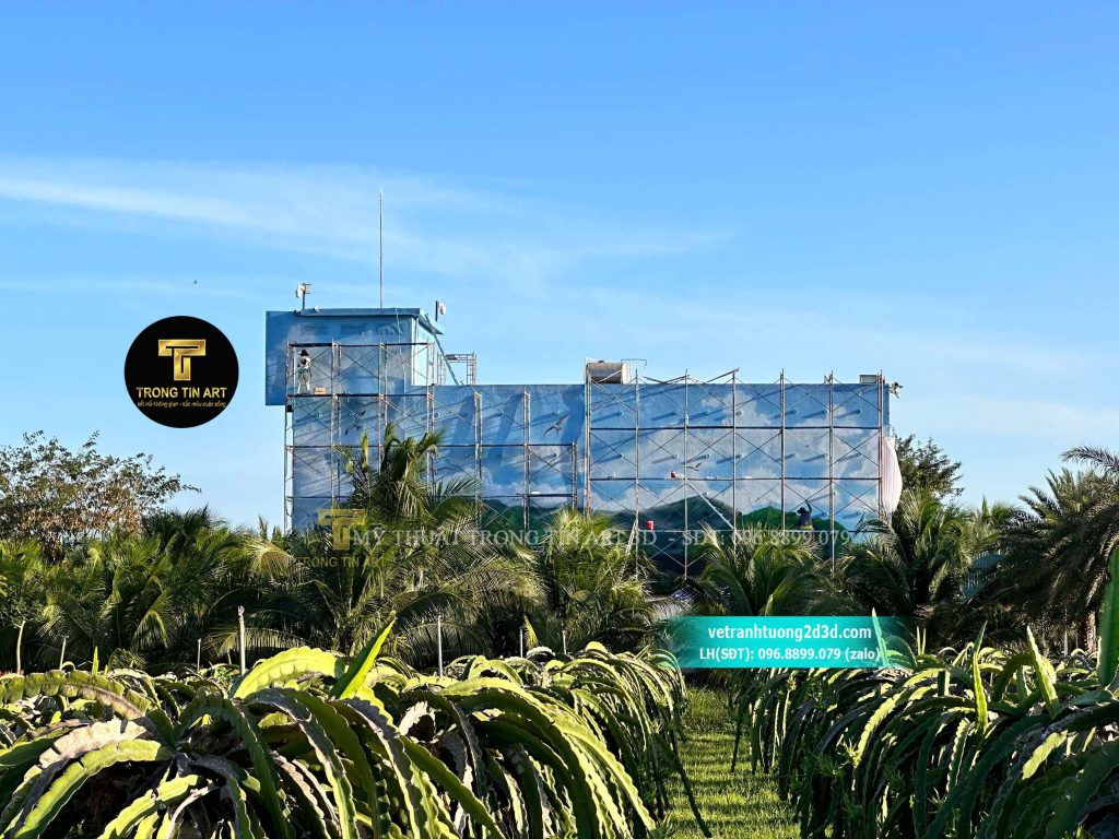 VẼ TRANH TƯỜNG 3D MỸ THUẬT TRỌNG TÍN ART