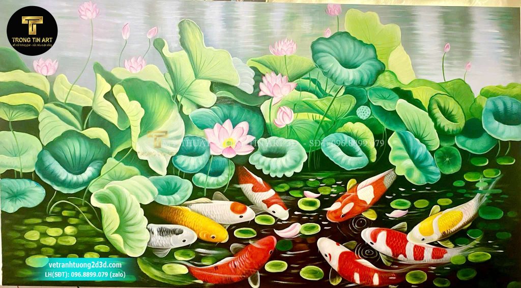 VẼ TRANH TƯỜNG 3D MỸ THUẬT TRỌNG TÍN ART