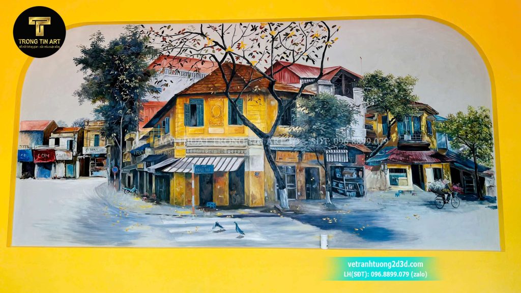 VẼ TRANH TƯỜNG 3D MỸ THUẬT TRỌNG TÍN ART