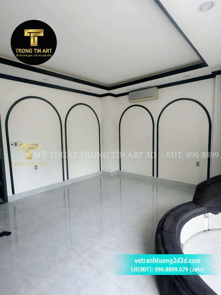 VẼ TRANH TƯỜNG 3D MỸ THUẬT TRỌNG TÍN ART