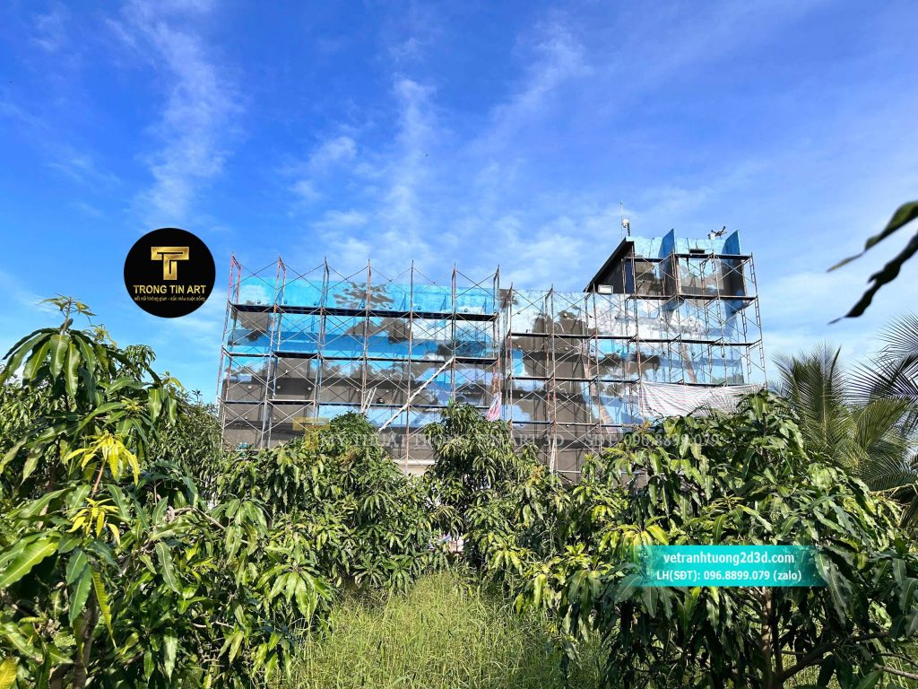 VẼ TRANH TƯỜNG 3D MỸ THUẬT TRỌNG TÍN ART