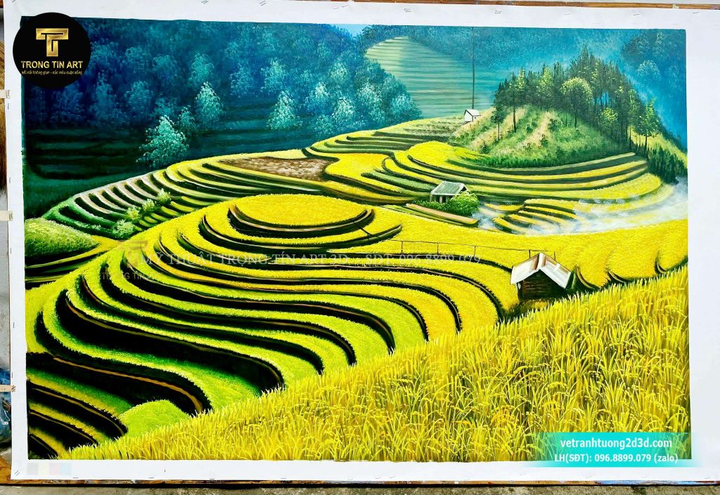 VẼ TRANH TƯỜNG 3D MỸ THUẬT TRỌNG TÍN ART