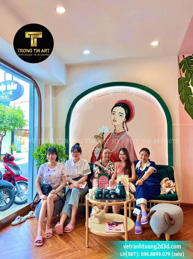VẼ TRANH TƯỜNG 3D MỸ THUẬT TRỌNG TÍN ART