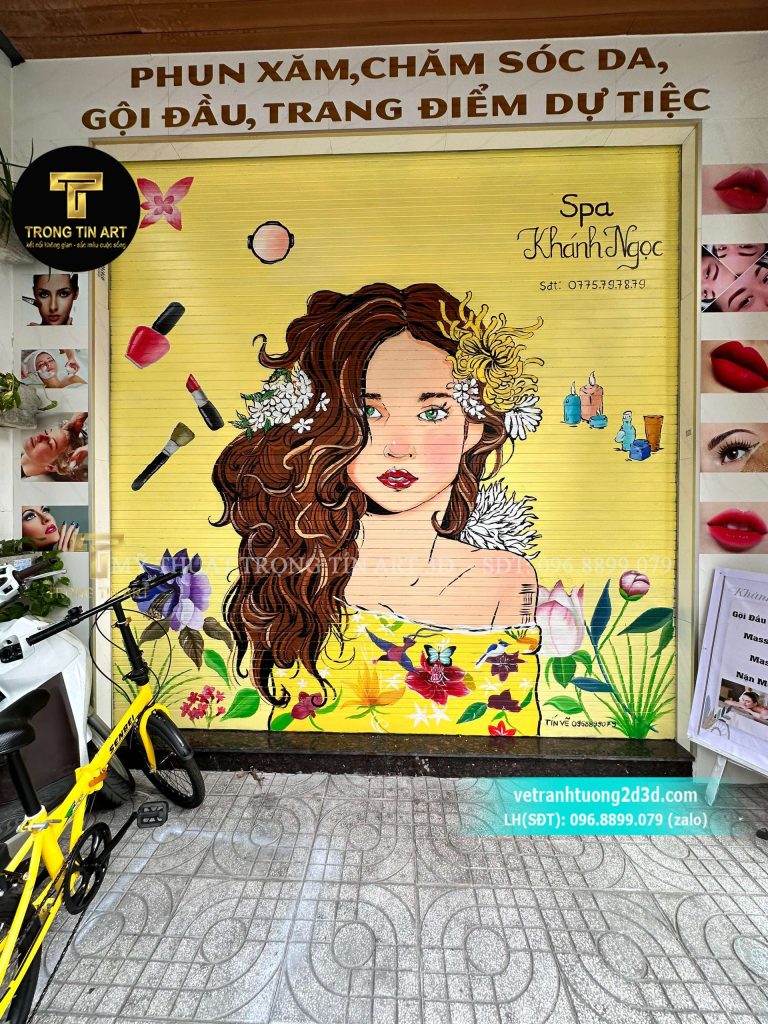 VẼ TRANH TƯỜNG 3D MỸ THUẬT TRỌNG TÍN ART