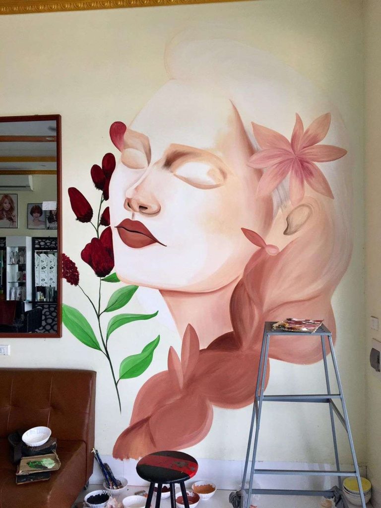 VẼ TRANH TƯỜNG 3D MỸ THUẬT TRỌNG TÍN ART