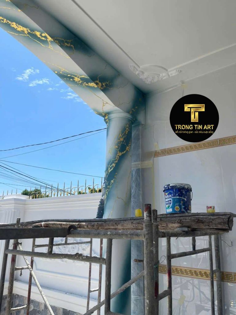 VẼ TRANH TƯỜNG 3D MỸ THUẬT TRỌNG TÍN ART