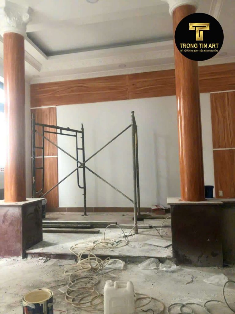 VẼ TRANH TƯỜNG 3D MỸ THUẬT TRỌNG TÍN ART