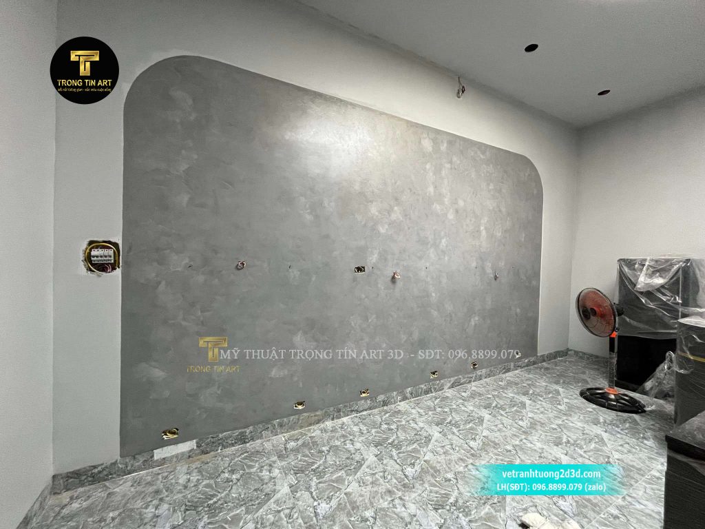 VẼ TRANH TƯỜNG 3D MỸ THUẬT TRỌNG TÍN ART