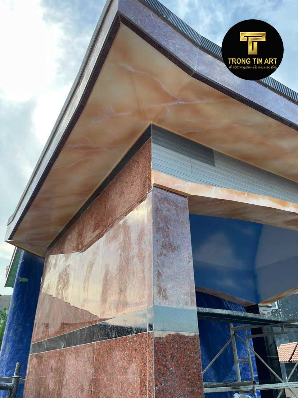 sơn giả đá,sơn giả đá cột tròn,thi công sơn giả đá mặt tiền,sơn giả đá marble, sơn giả đá nội thất, sơn giả đá ngoài trời, giả đá cột chùa