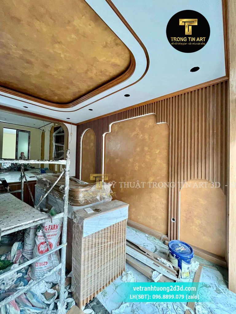VẼ TRANH TƯỜNG 3D MỸ THUẬT TRỌNG TÍN ART
