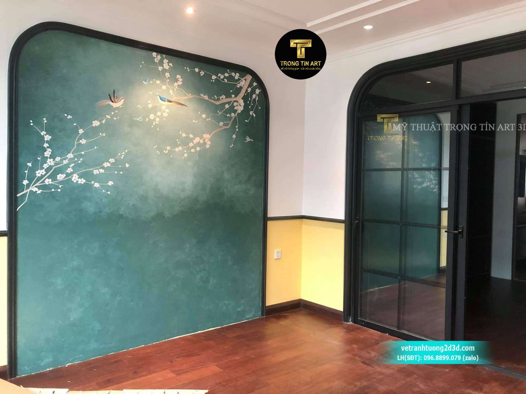 VẼ TRANH TƯỜNG 3D MỸ THUẬT TRỌNG TÍN ART