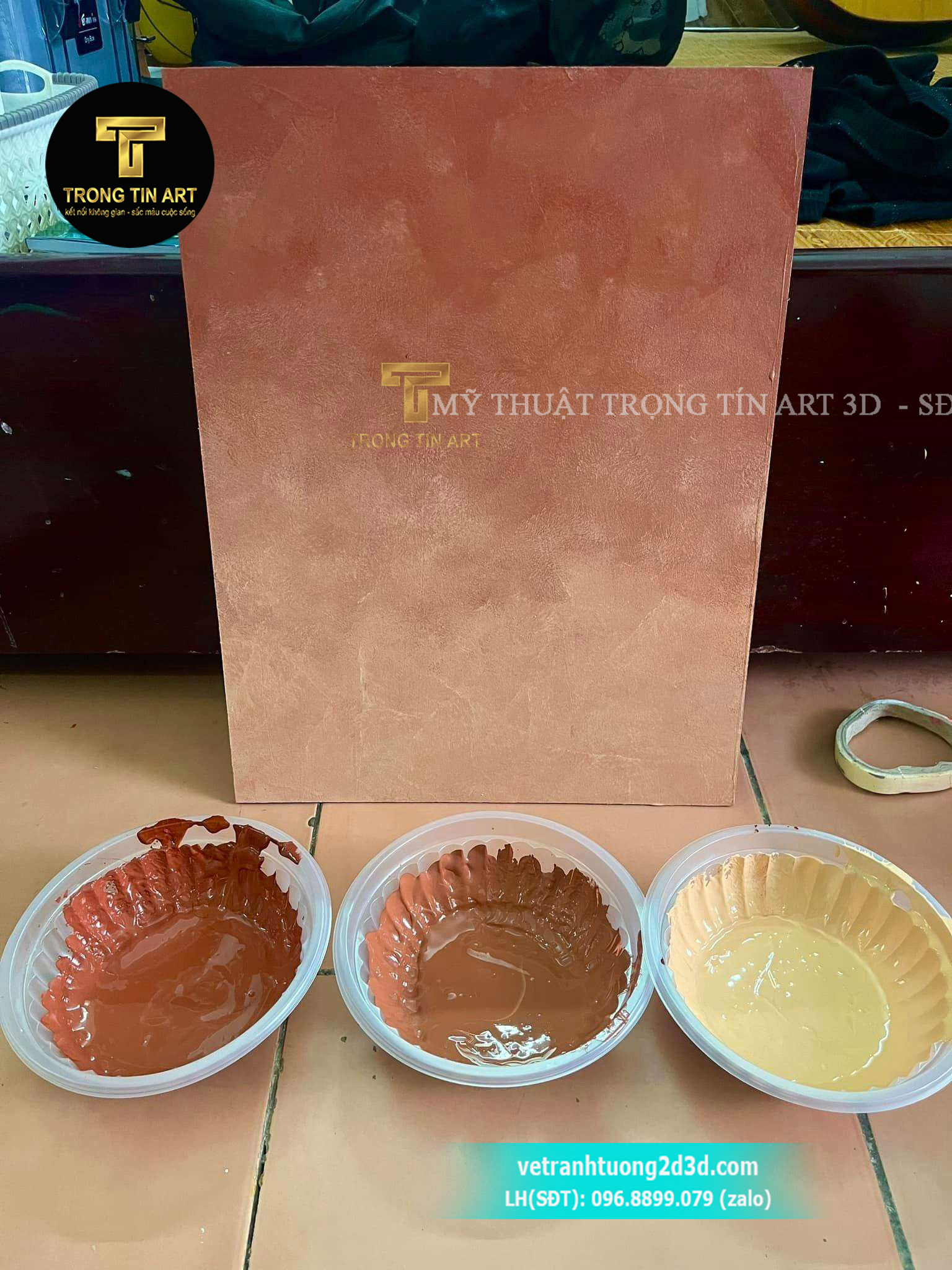 làm mẫu Sơn Hiệu Ứng Nghệ Thuật