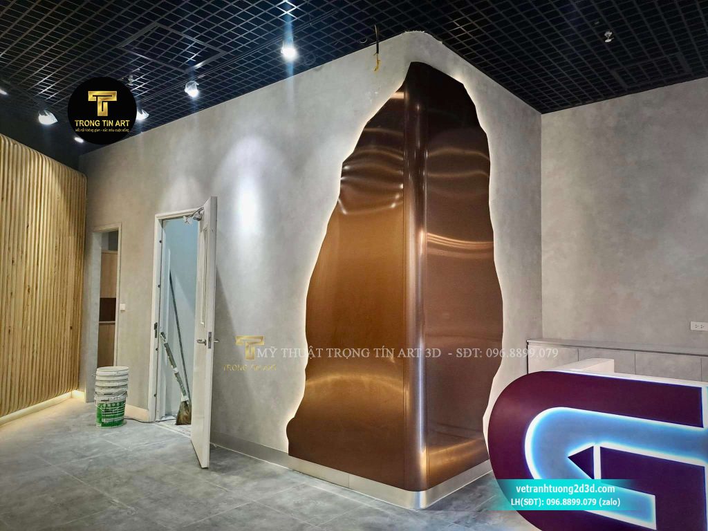 VẼ TRANH TƯỜNG 3D MỸ THUẬT TRỌNG TÍN ART