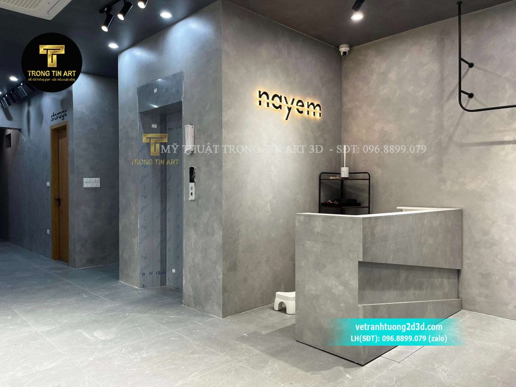 VẼ TRANH TƯỜNG 3D MỸ THUẬT TRỌNG TÍN ART