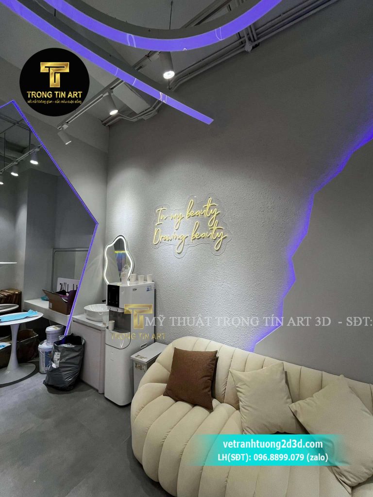 VẼ TRANH TƯỜNG 3D MỸ THUẬT TRỌNG TÍN ART