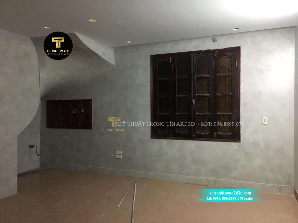 VẼ TRANH TƯỜNG 3D MỸ THUẬT TRỌNG TÍN ART