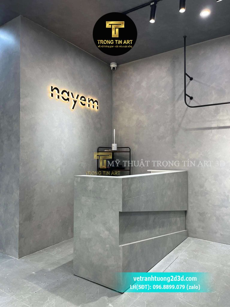 VẼ TRANH TƯỜNG 3D MỸ THUẬT TRỌNG TÍN ART