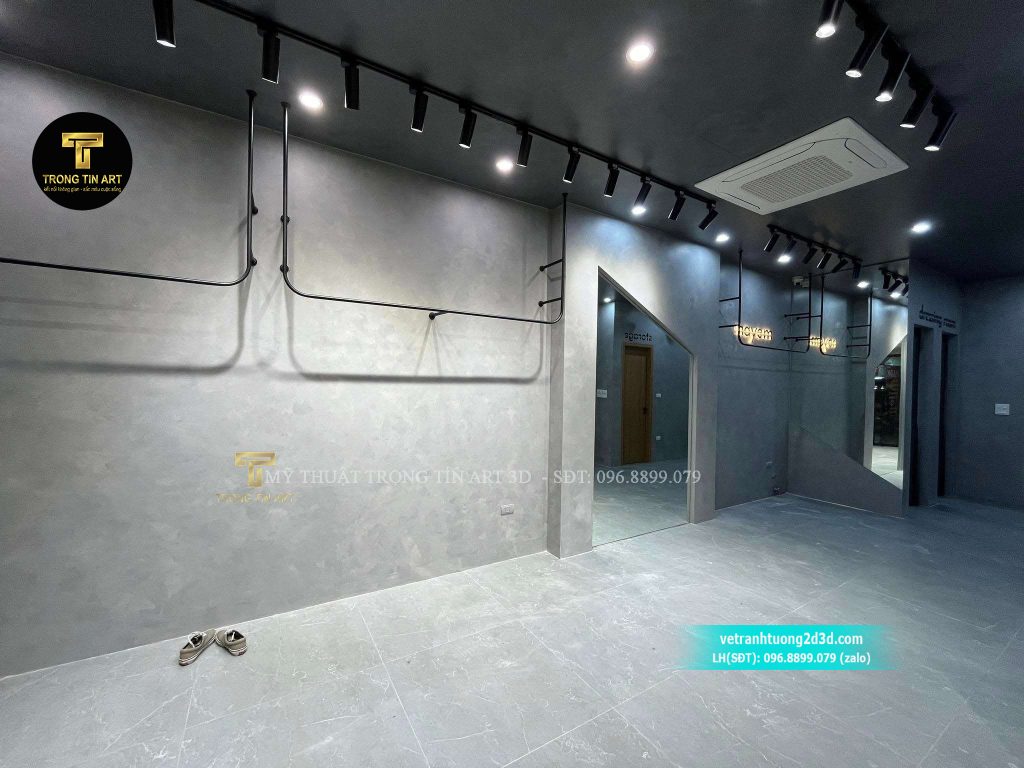 VẼ TRANH TƯỜNG 3D MỸ THUẬT TRỌNG TÍN ART