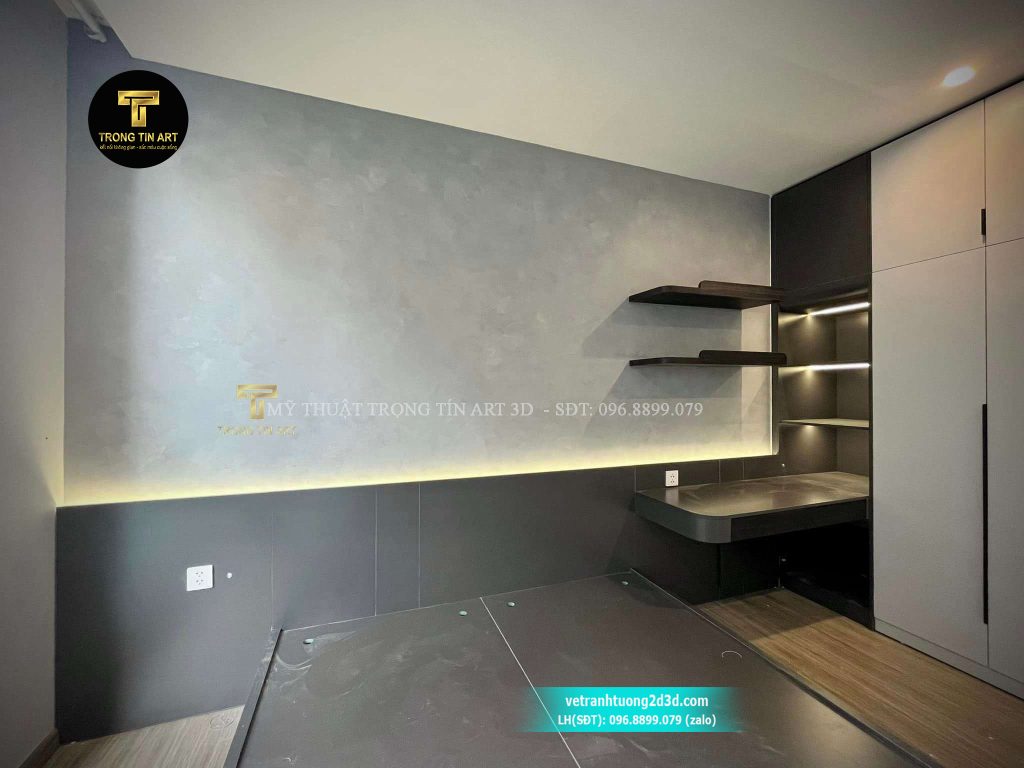 VẼ TRANH TƯỜNG 3D MỸ THUẬT TRỌNG TÍN ART