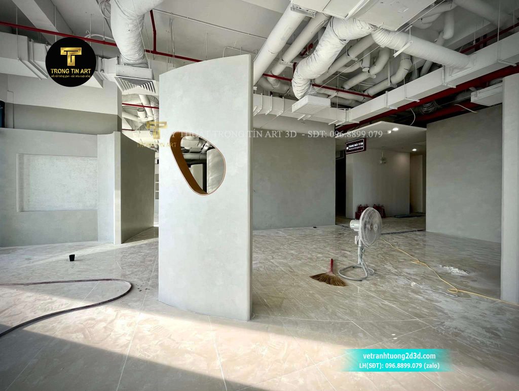 VẼ TRANH TƯỜNG 3D MỸ THUẬT TRỌNG TÍN ART