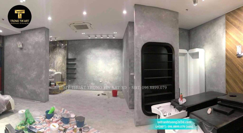 VẼ TRANH TƯỜNG 3D MỸ THUẬT TRỌNG TÍN ART