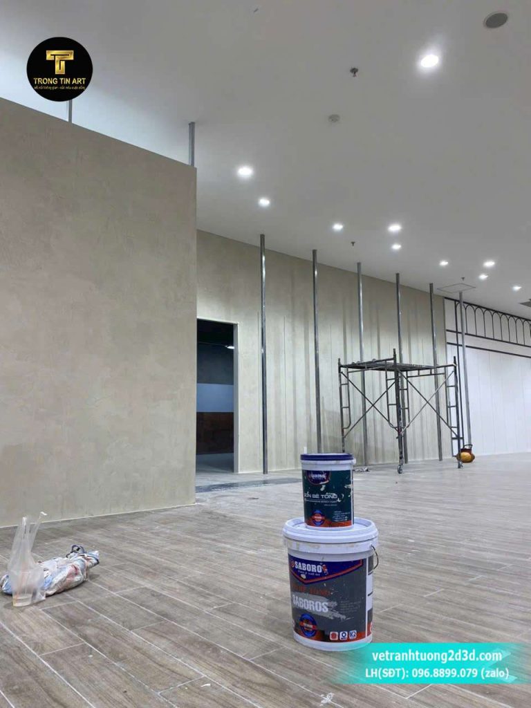 VẼ TRANH TƯỜNG 3D MỸ THUẬT TRỌNG TÍN ART