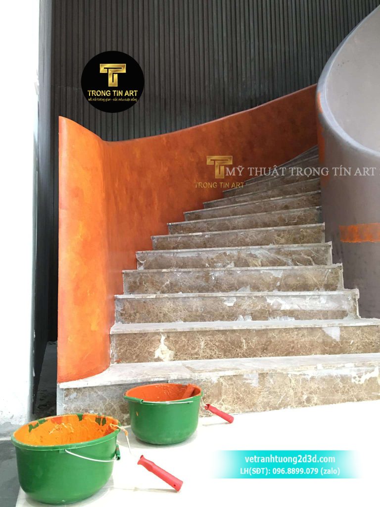 VẼ TRANH TƯỜNG 3D MỸ THUẬT TRỌNG TÍN ART