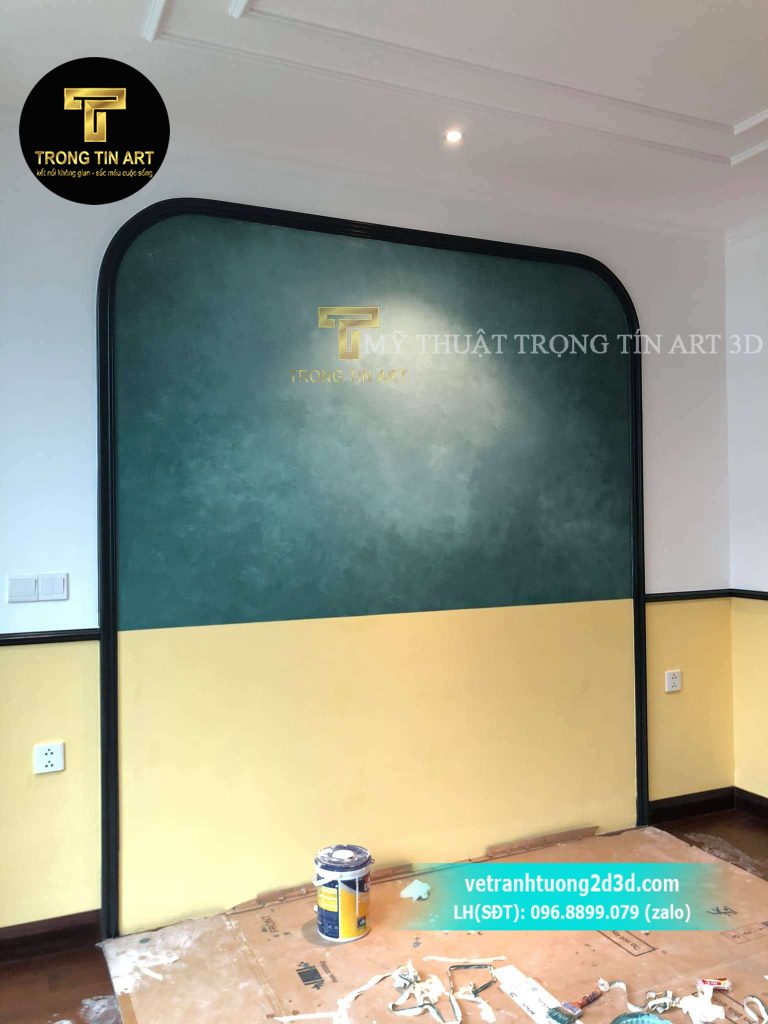 VẼ TRANH TƯỜNG 3D MỸ THUẬT TRỌNG TÍN ART
