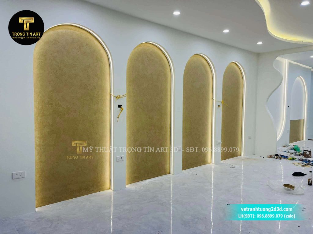 VẼ TRANH TƯỜNG 3D MỸ THUẬT TRỌNG TÍN ART