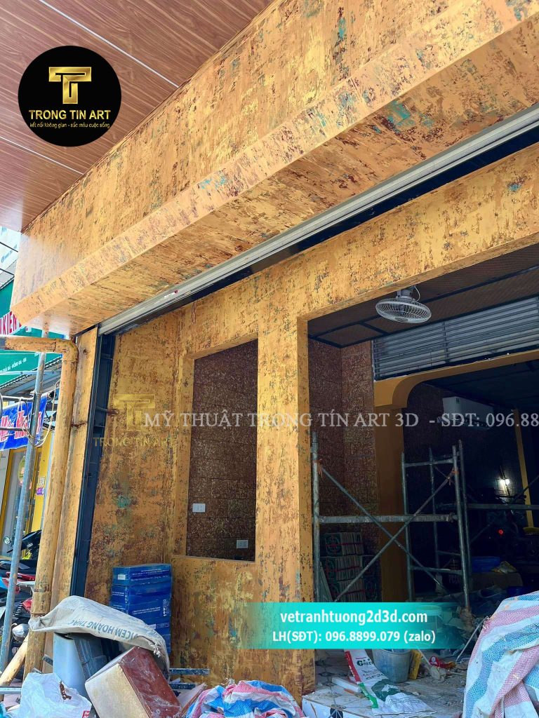 VẼ TRANH TƯỜNG 3D MỸ THUẬT TRỌNG TÍN ART