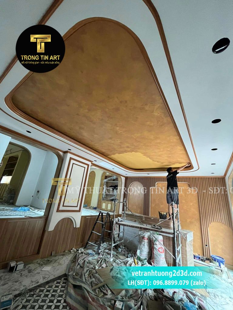 VẼ TRANH TƯỜNG 3D MỸ THUẬT TRỌNG TÍN ART