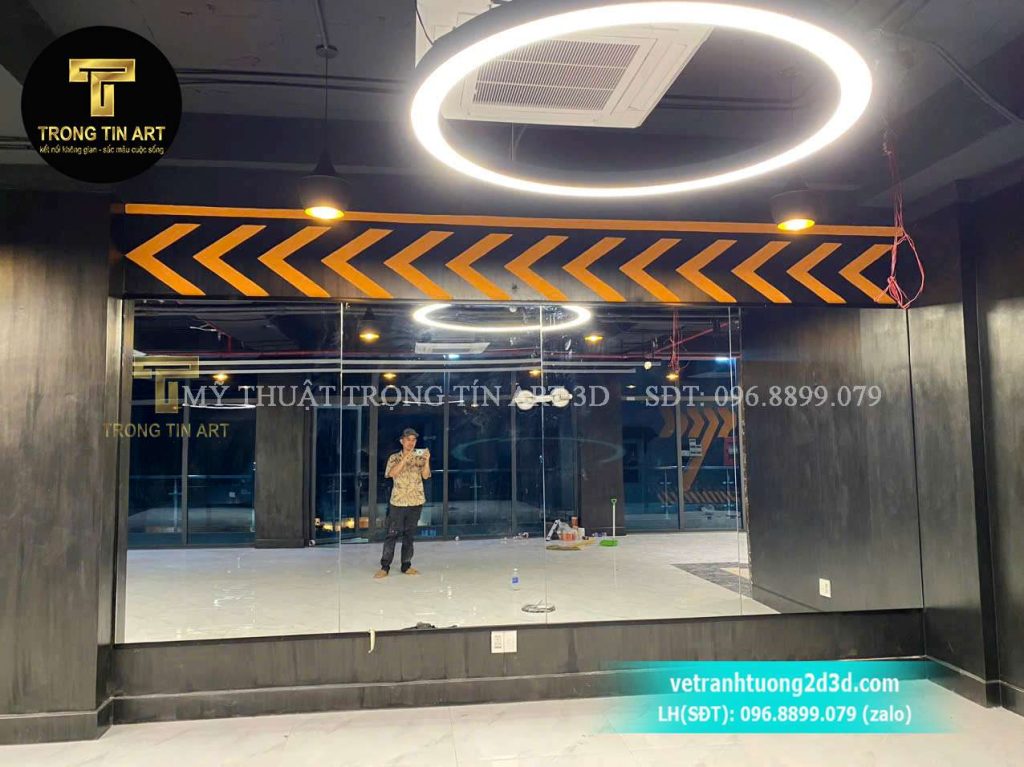 VẼ TRANH TƯỜNG 3D MỸ THUẬT TRỌNG TÍN ART
