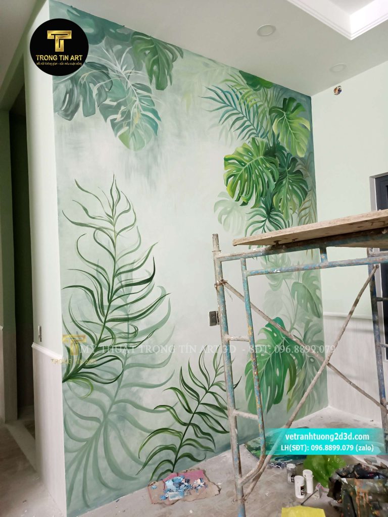 VẼ TRANH TƯỜNG 3D MỸ THUẬT TRỌNG TÍN ART