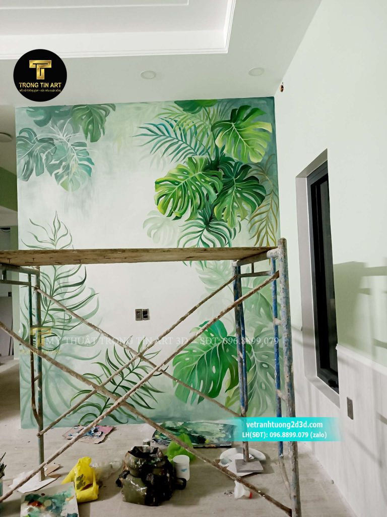 VẼ TRANH TƯỜNG 3D MỸ THUẬT TRỌNG TÍN ART