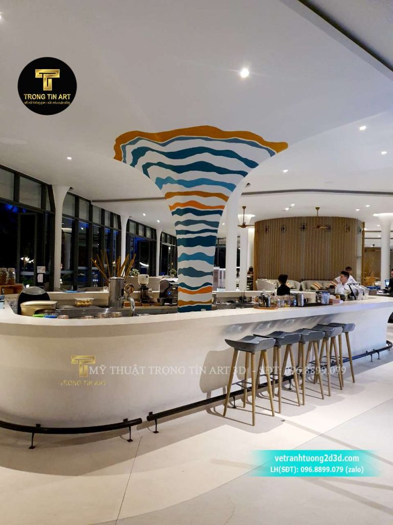 VẼ TRANH TƯỜNG 3D MỸ THUẬT TRỌNG TÍN ART