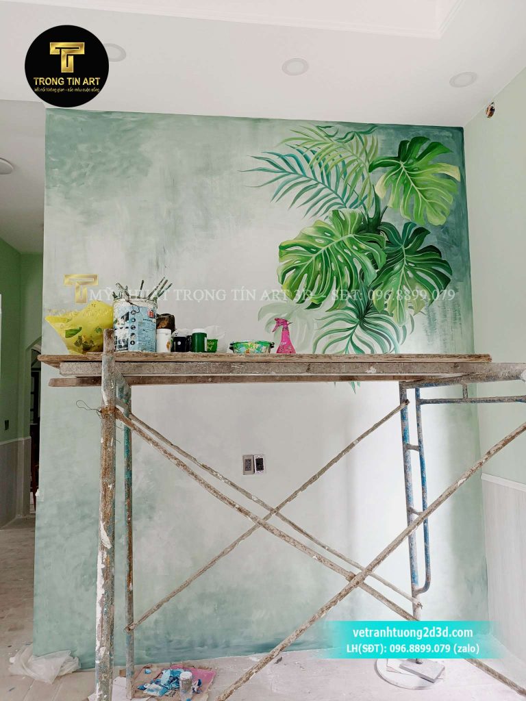 VẼ TRANH TƯỜNG 3D MỸ THUẬT TRỌNG TÍN ART