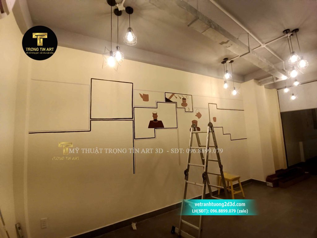 VẼ TRANH TƯỜNG 3D MỸ THUẬT TRỌNG TÍN ART