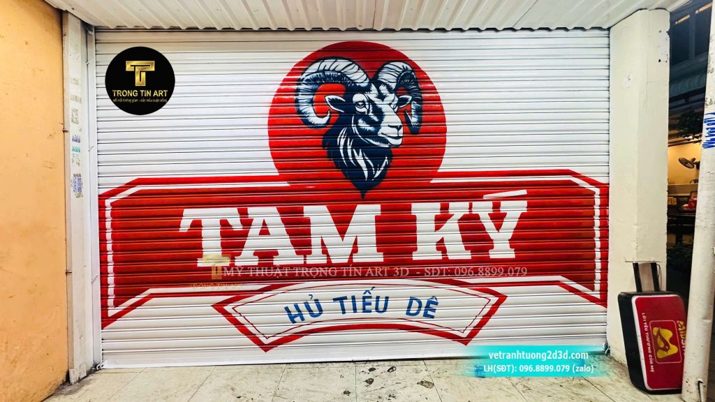 VẼ TRANH TƯỜNG 3D MỸ THUẬT TRỌNG TÍN ART