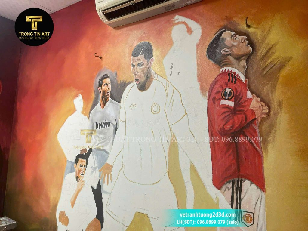 VẼ TRANH TƯỜNG 3D MỸ THUẬT TRỌNG TÍN ART