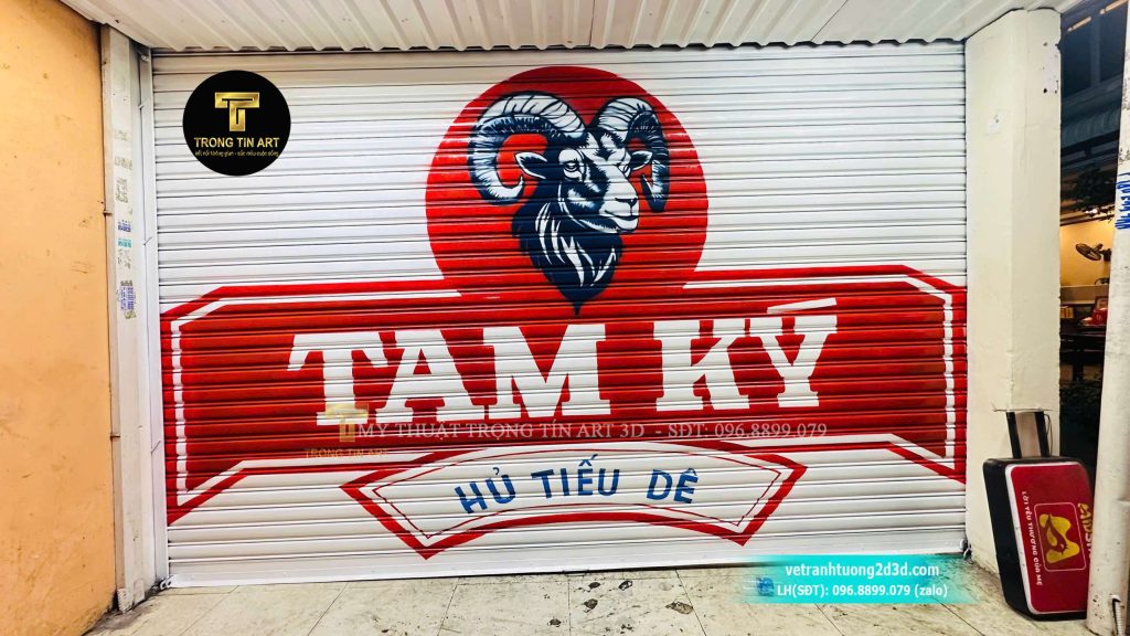 VẼ TRANH TƯỜNG 3D MỸ THUẬT TRỌNG TÍN ART