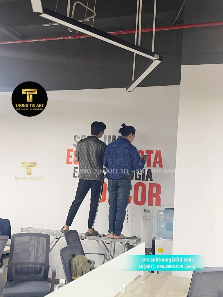 VẼ TRANH TƯỜNG 3D MỸ THUẬT TRỌNG TÍN ART