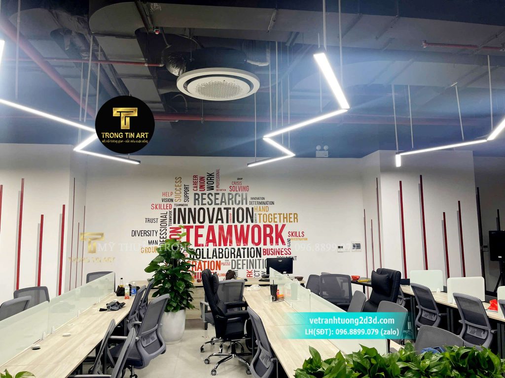 VẼ TRANH TƯỜNG 3D MỸ THUẬT TRỌNG TÍN ART
