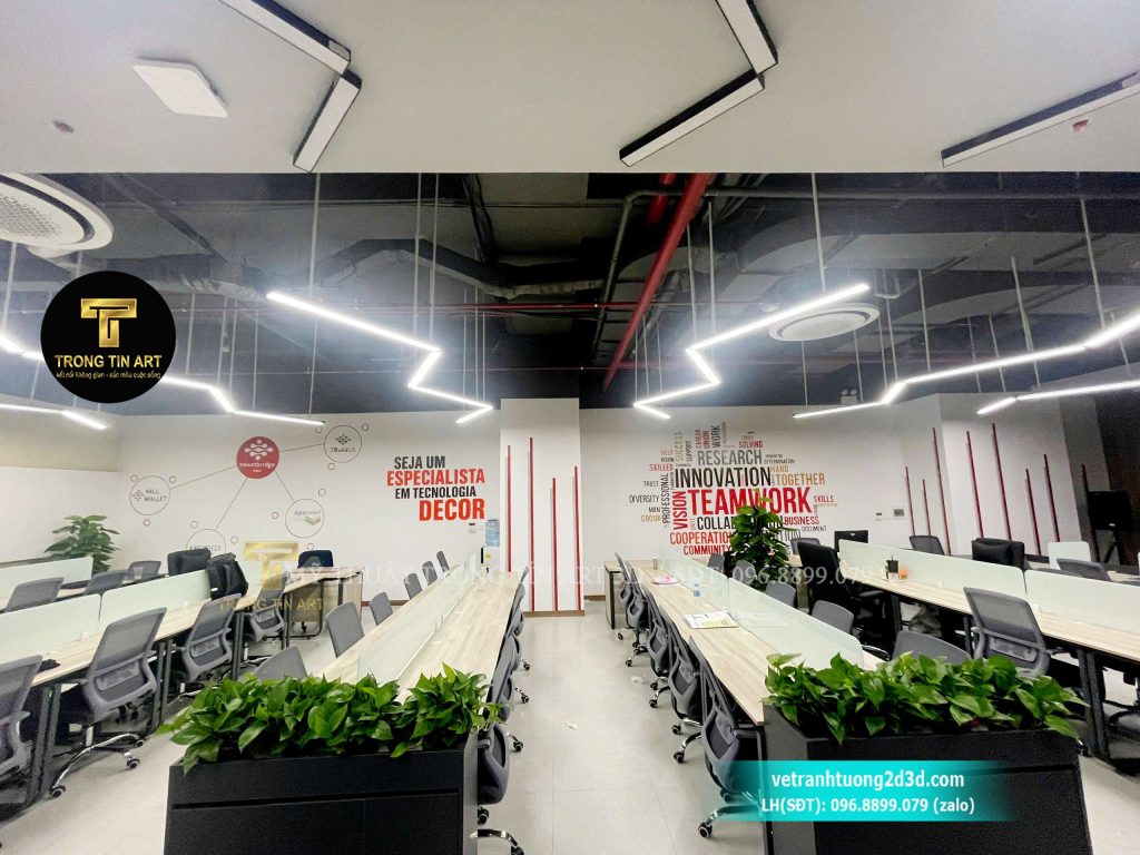 VẼ TRANH TƯỜNG 3D MỸ THUẬT TRỌNG TÍN ART