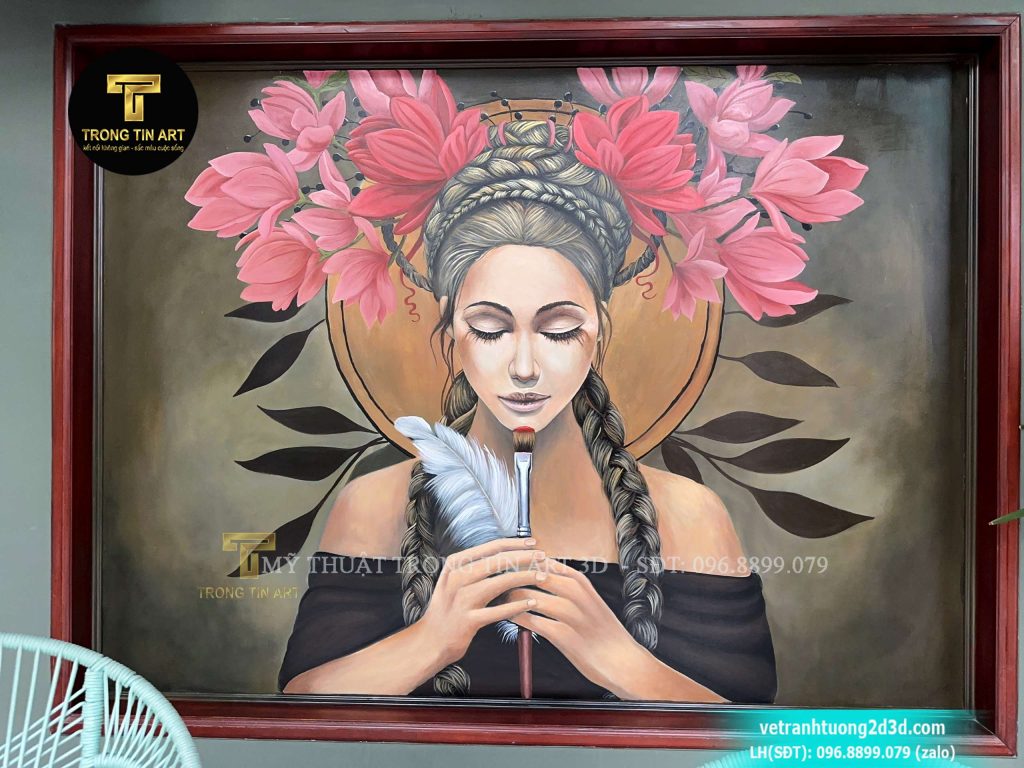 VẼ TRANH TƯỜNG 3D MỸ THUẬT TRỌNG TÍN ART