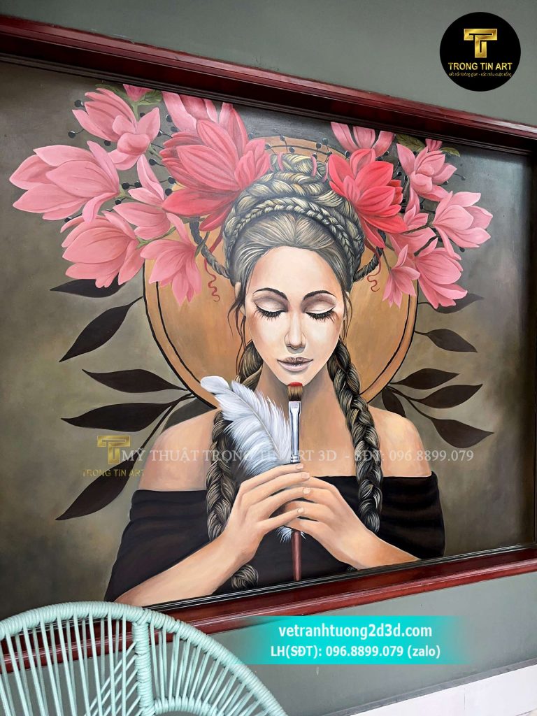 VẼ TRANH TƯỜNG 3D MỸ THUẬT TRỌNG TÍN ART