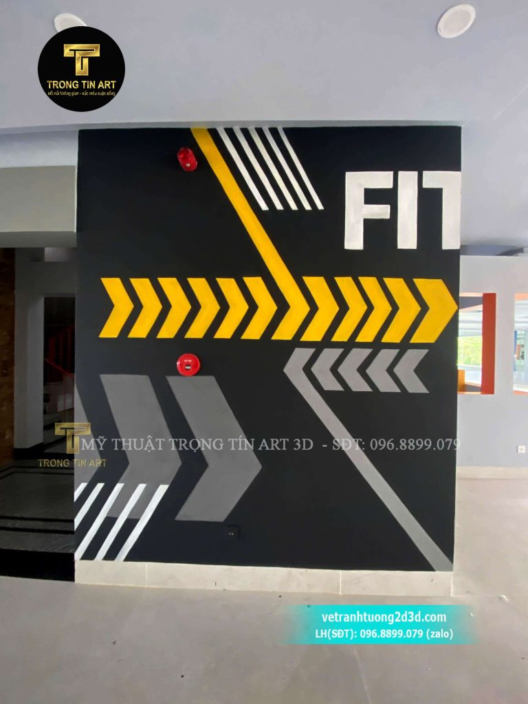 VẼ TRANH TƯỜNG 3D MỸ THUẬT TRỌNG TÍN ART