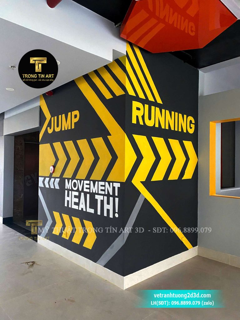 VẼ TRANH TƯỜNG 3D MỸ THUẬT TRỌNG TÍN ART