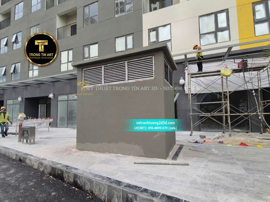 VẼ TRANH TƯỜNG 3D MỸ THUẬT TRỌNG TÍN ART