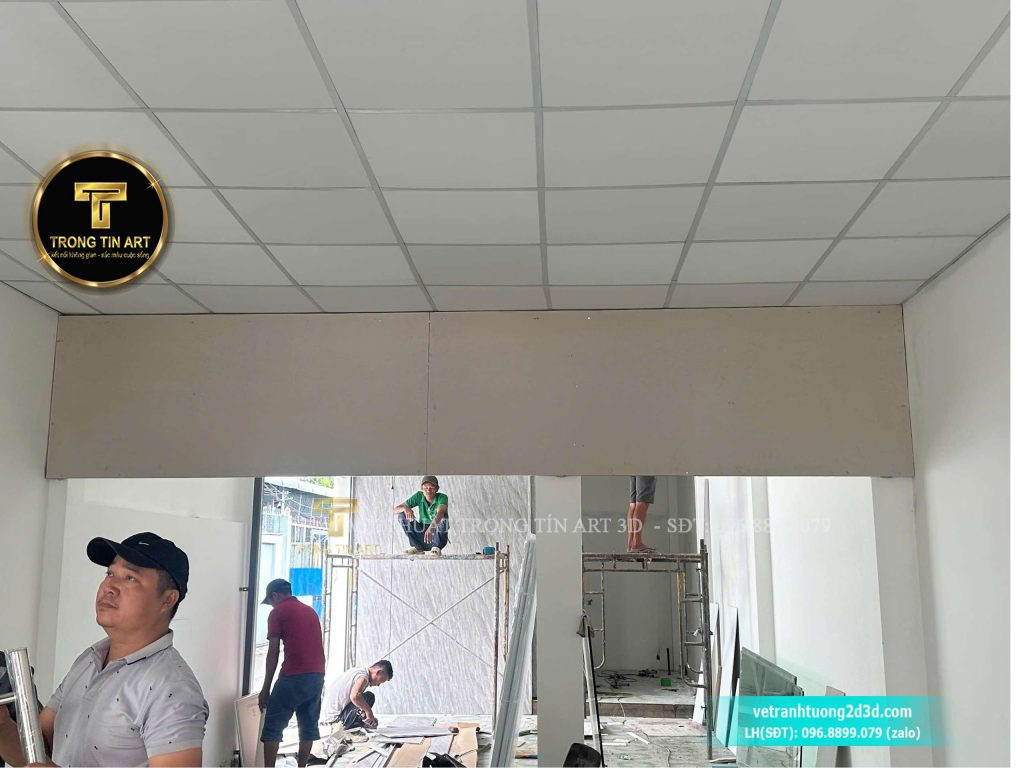 VẼ TRANH TƯỜNG 3D MỸ THUẬT TRỌNG TÍN ART