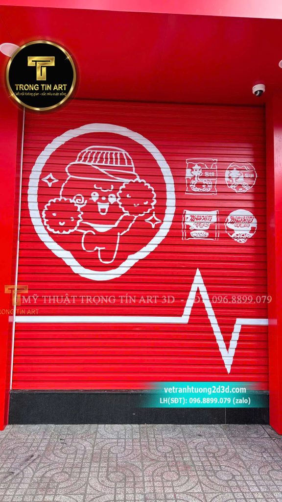 VẼ TRANH TƯỜNG 3D MỸ THUẬT TRỌNG TÍN ART